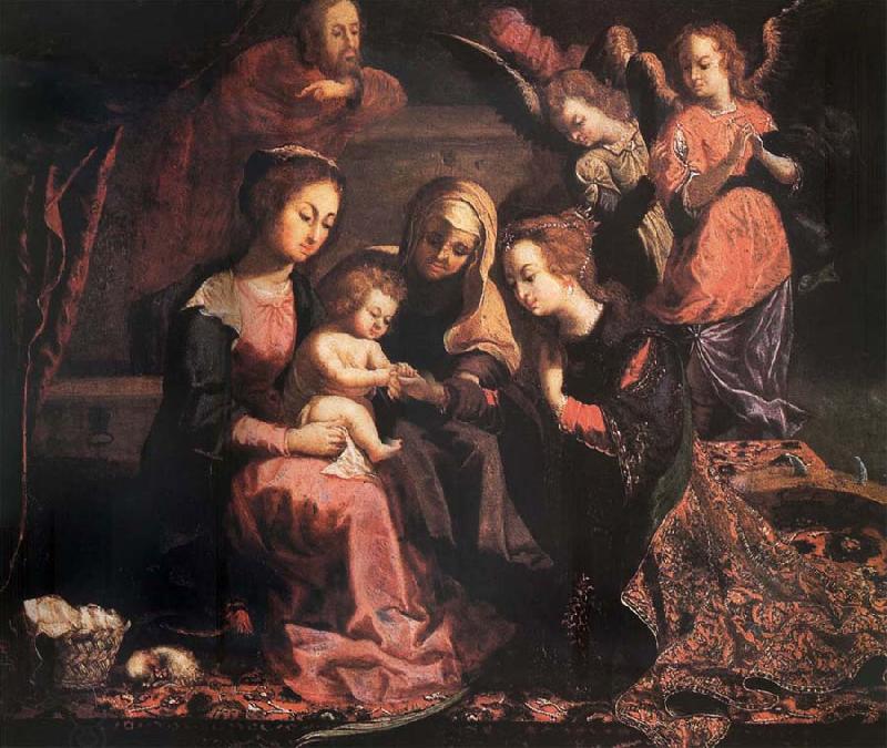 Josefa of Ayala The martimonio mistico of Holy Catalina China oil painting art